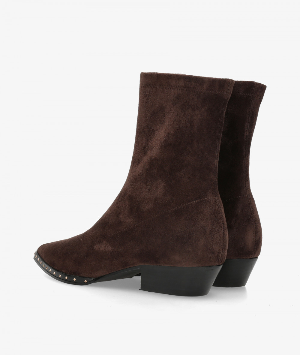 BLOOM Ankle boots  30-2799H-C13 in MARRON LYCRA
