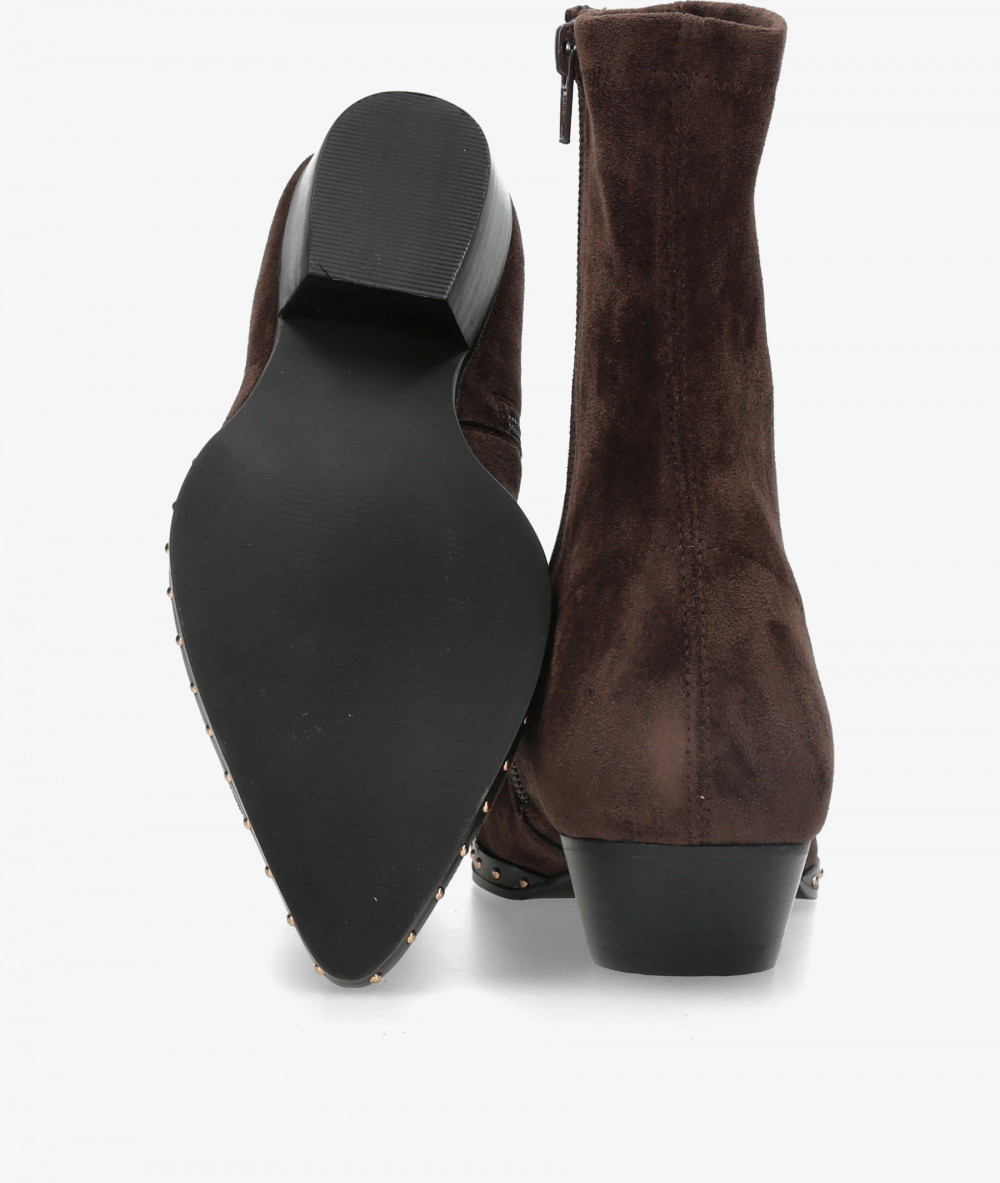 BLOOM Ankle boots  30-2799H-C13 in MARRON LYCRA