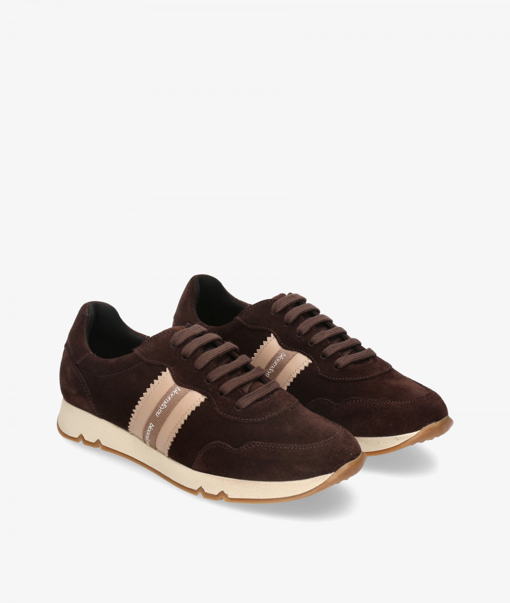 BLOOM Sneakers  SNEAKERS 2 in brown split suede