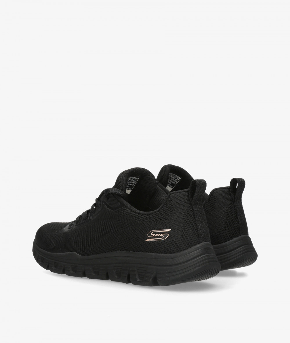 Deportivos Skechers 117700 en negro