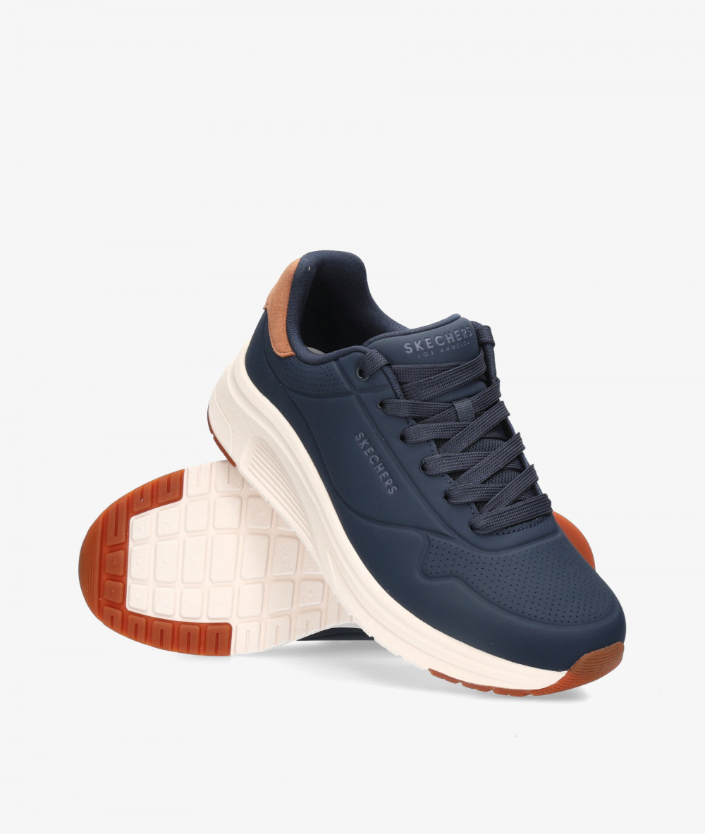 Deportivos Skechers 183530 en azul marino
