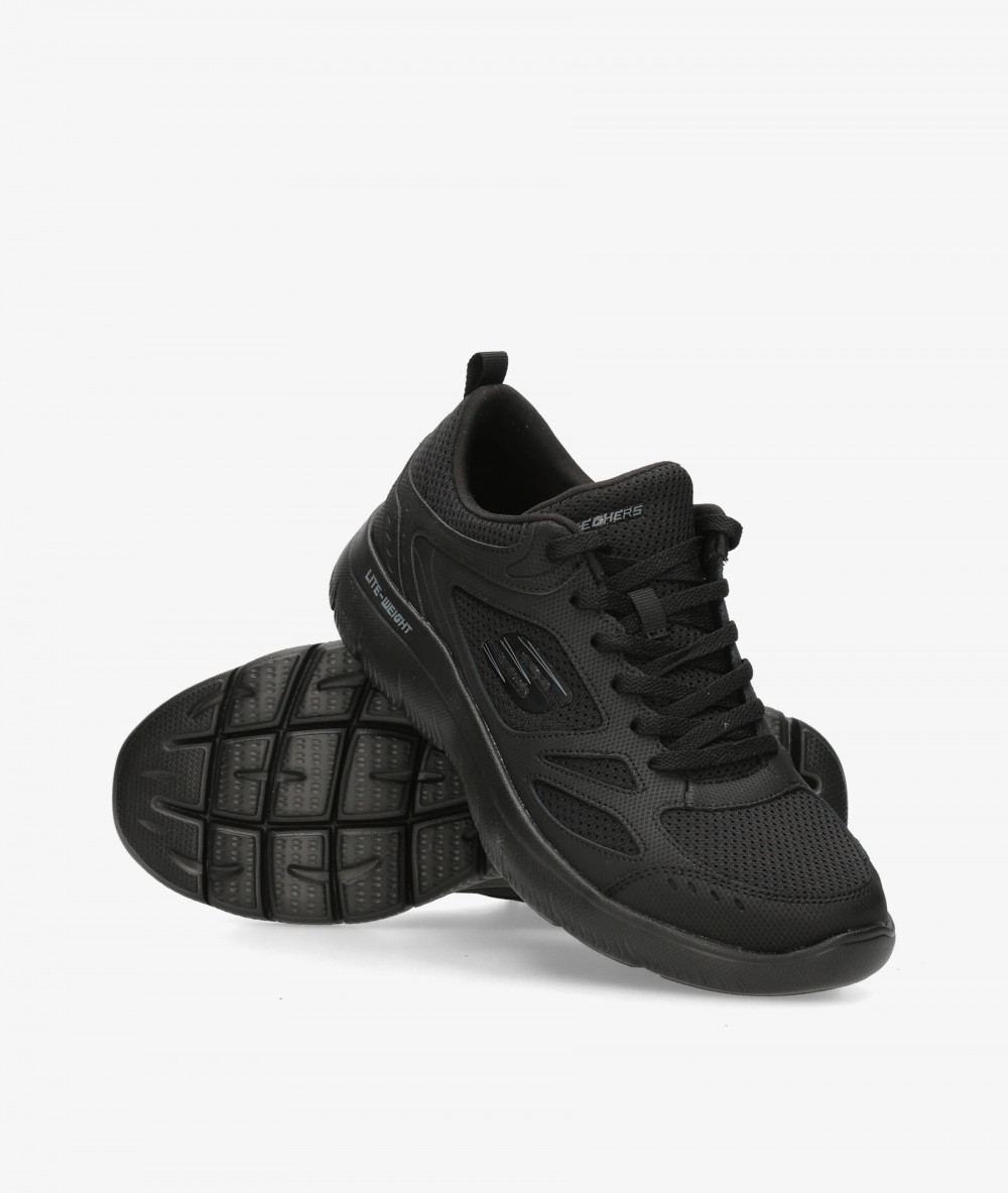 Deportivos Skechers 52812 en negro