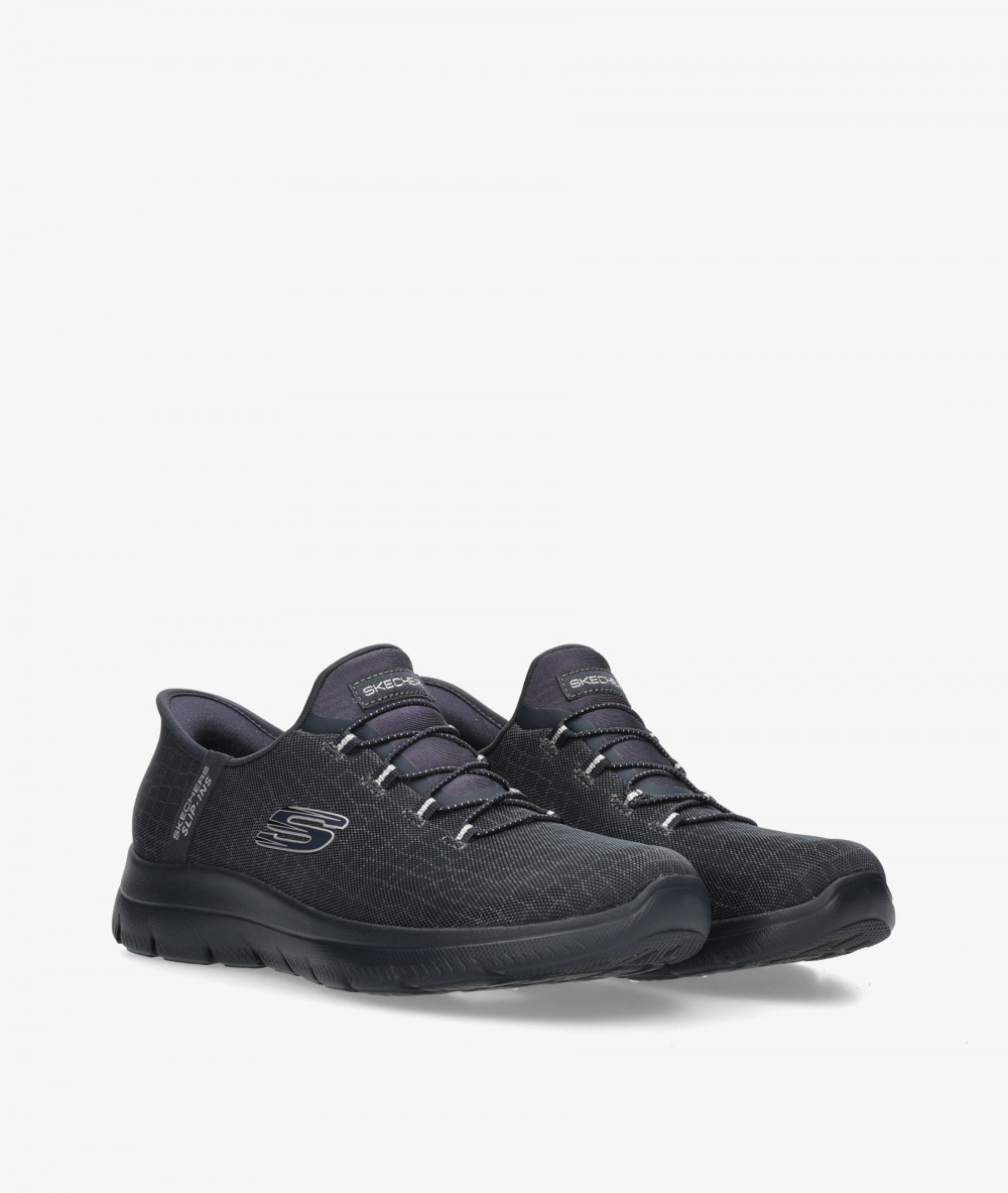 Deportivos Skechers 150128 en azul marino