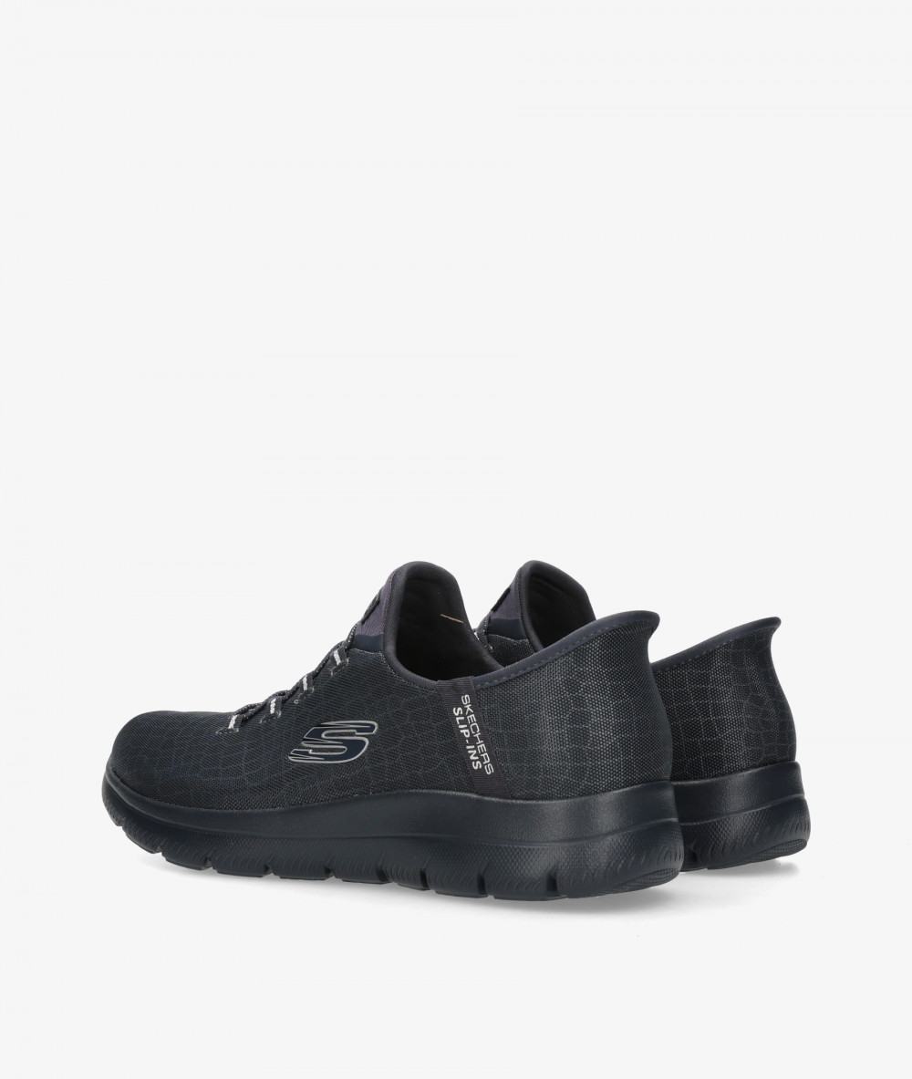 Deportivos Skechers 150128 en azul marino