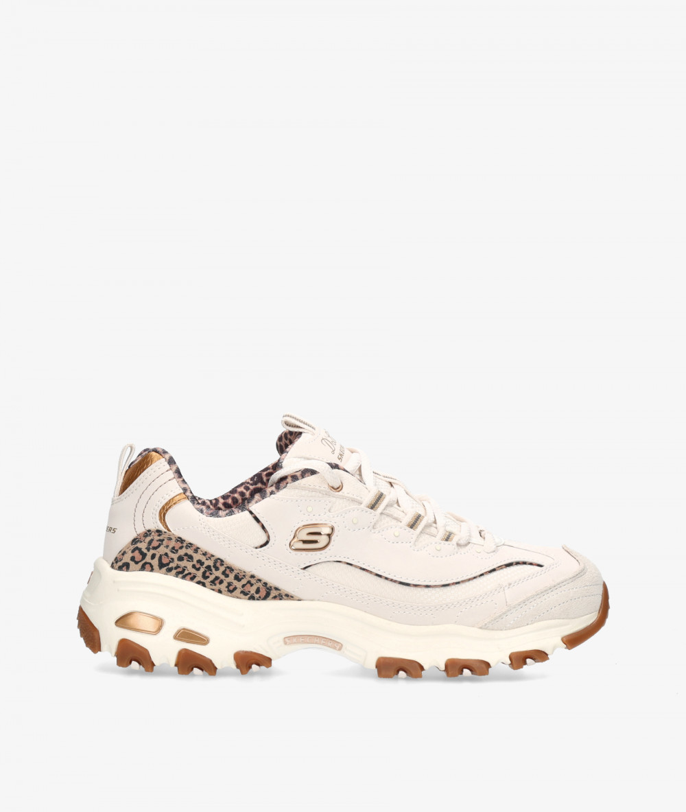 Deportivos Skechers 150877 en hueso