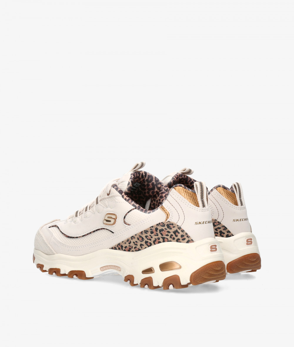 Deportivos Skechers 150877 en hueso