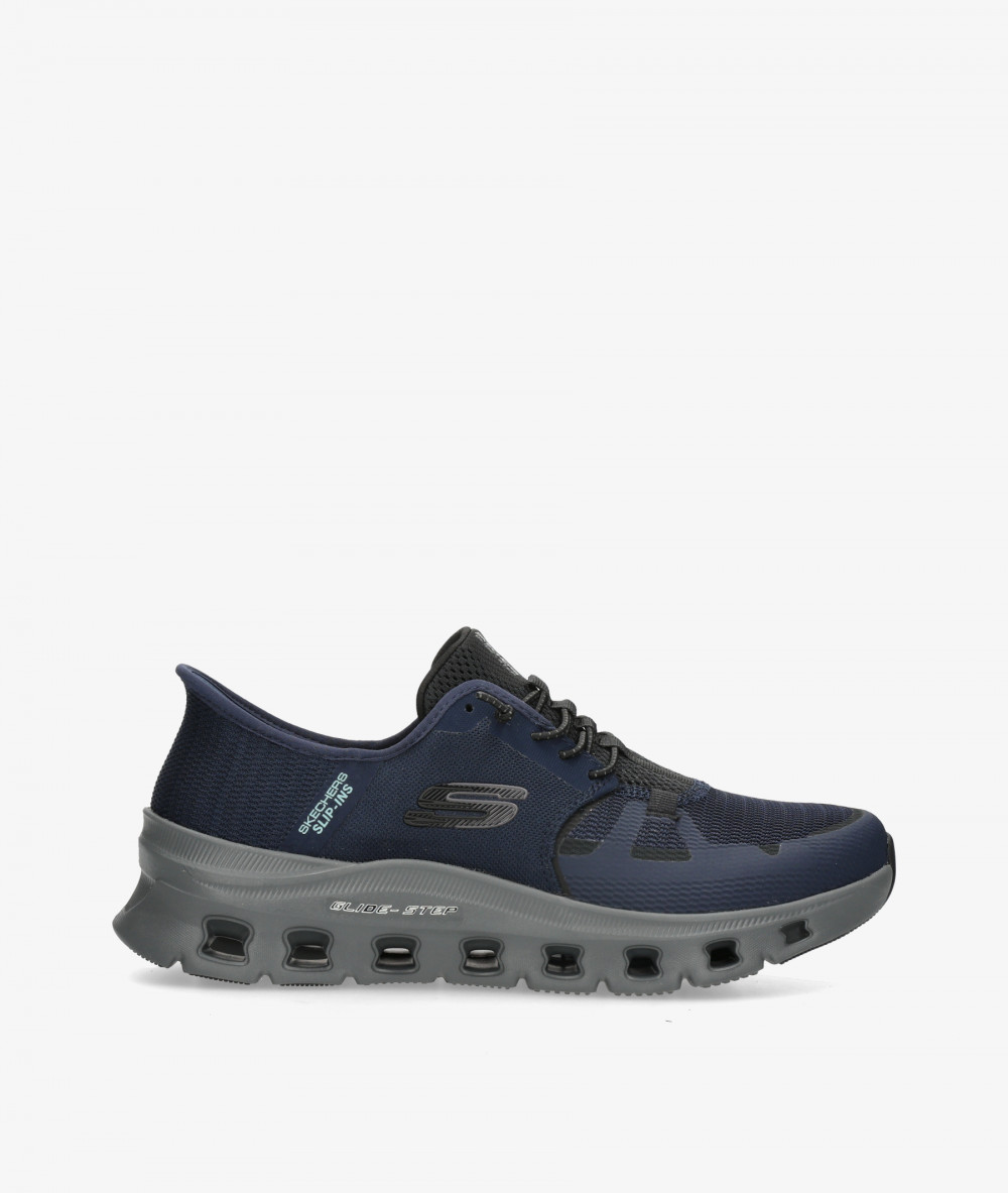 Deportivos Skechers 232930 en azul marino