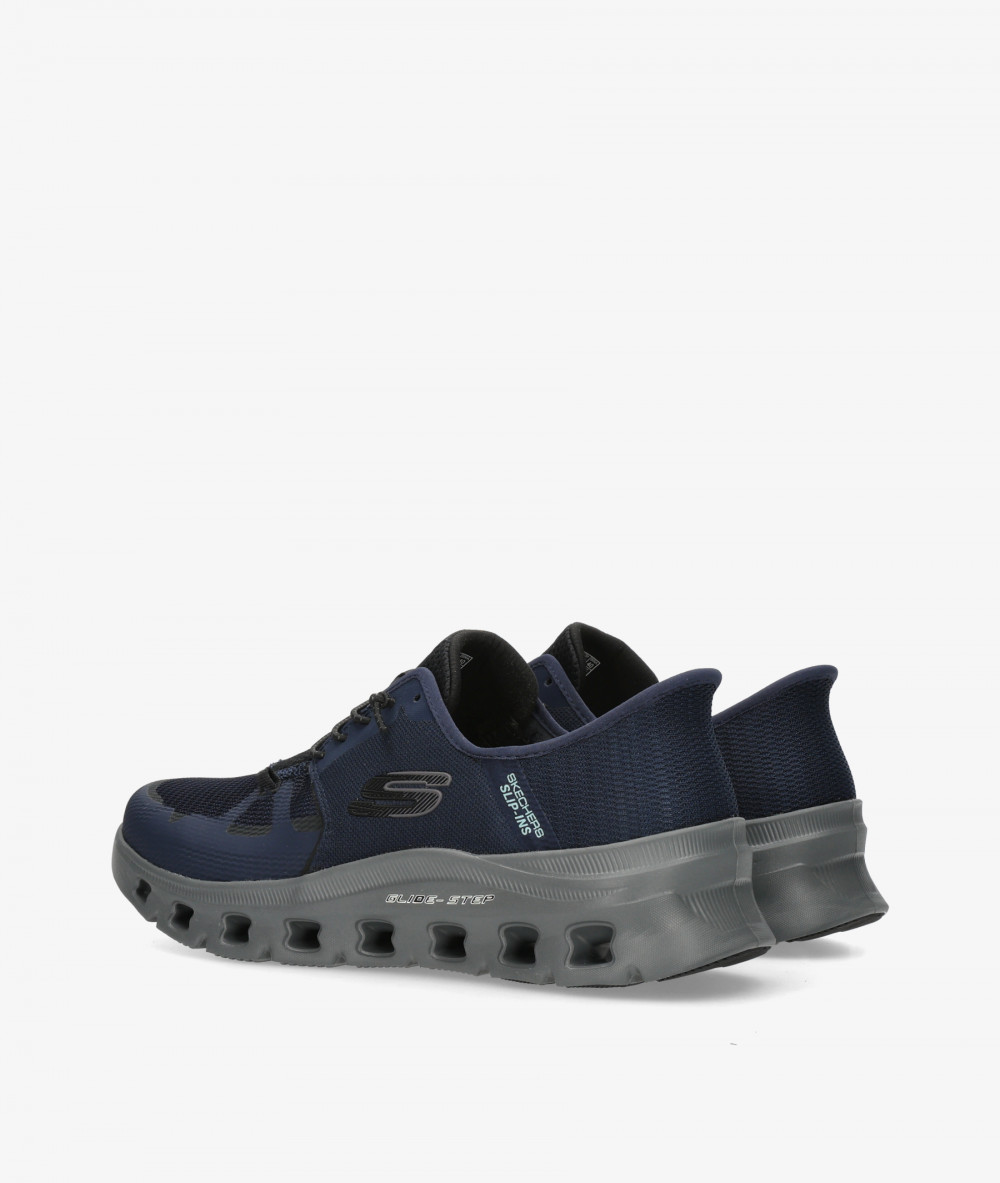 Deportivos Skechers 232930 en azul marino