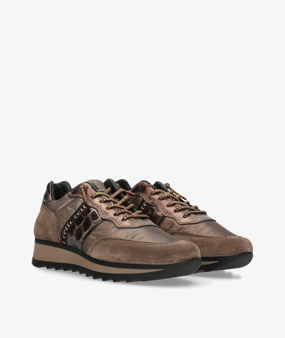Cetti Sneakers  C-849 SRA in taupe