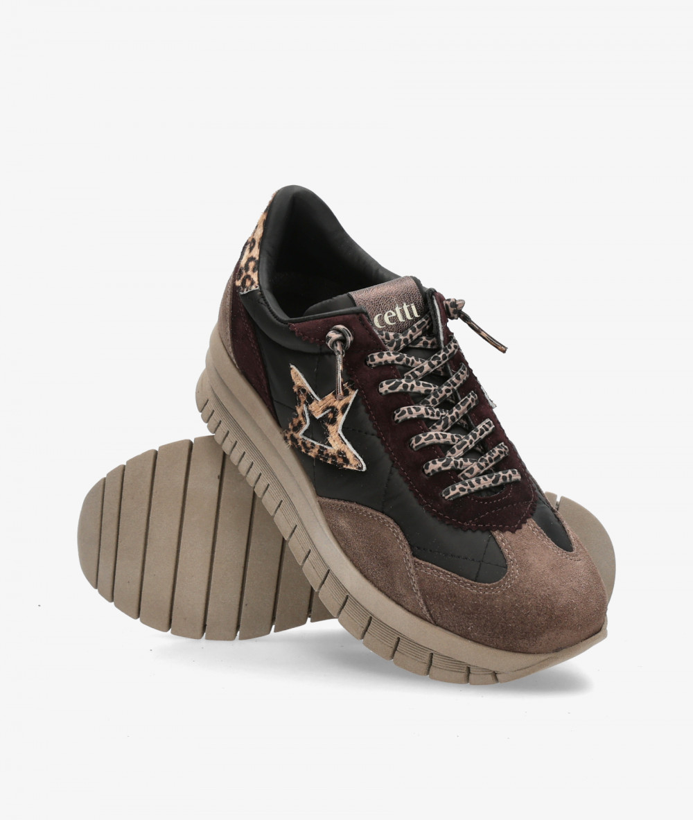 Cetti Sneakers  C-1259 SRA XL in taupe