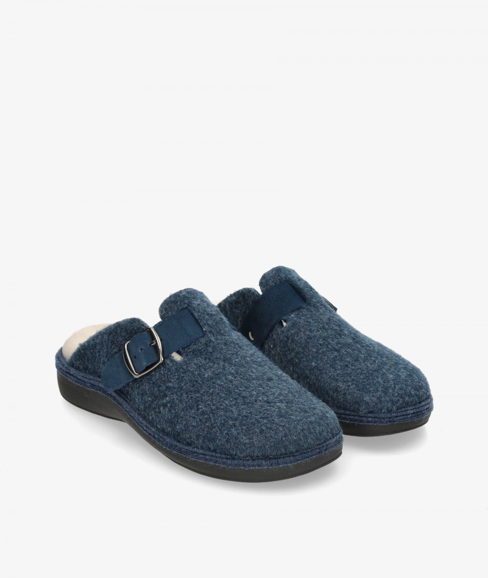BLOOM Clog shoes 29L-000 in navy blue