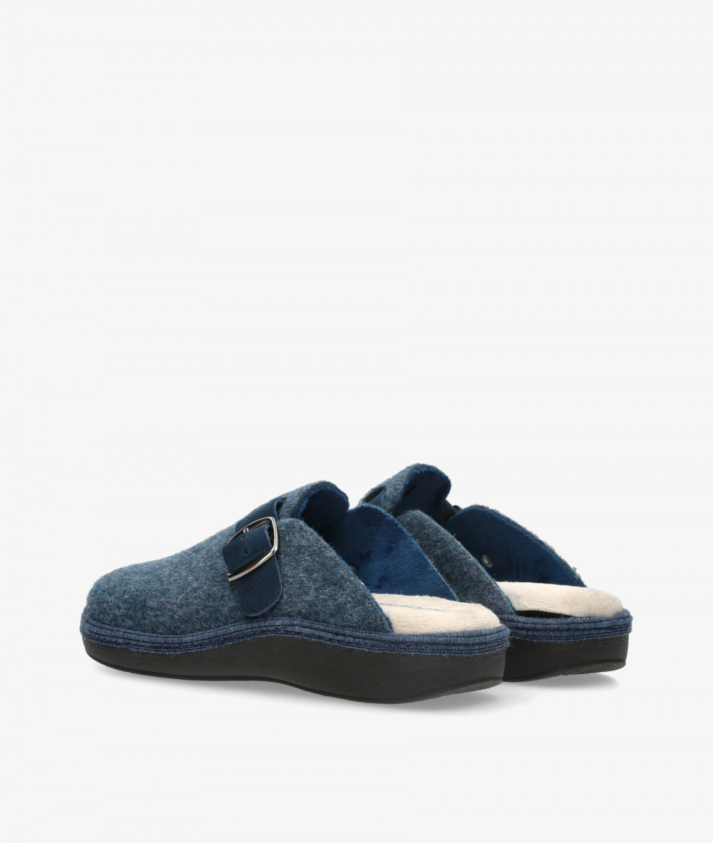 BLOOM Clog shoes 29L-000 in navy blue