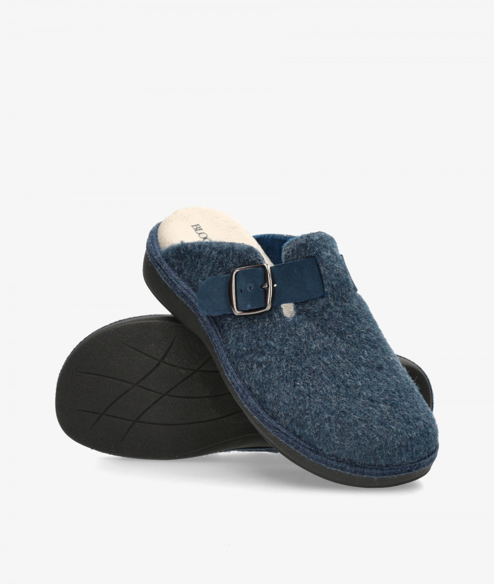 BLOOM Clog shoes 29L-000 in navy blue