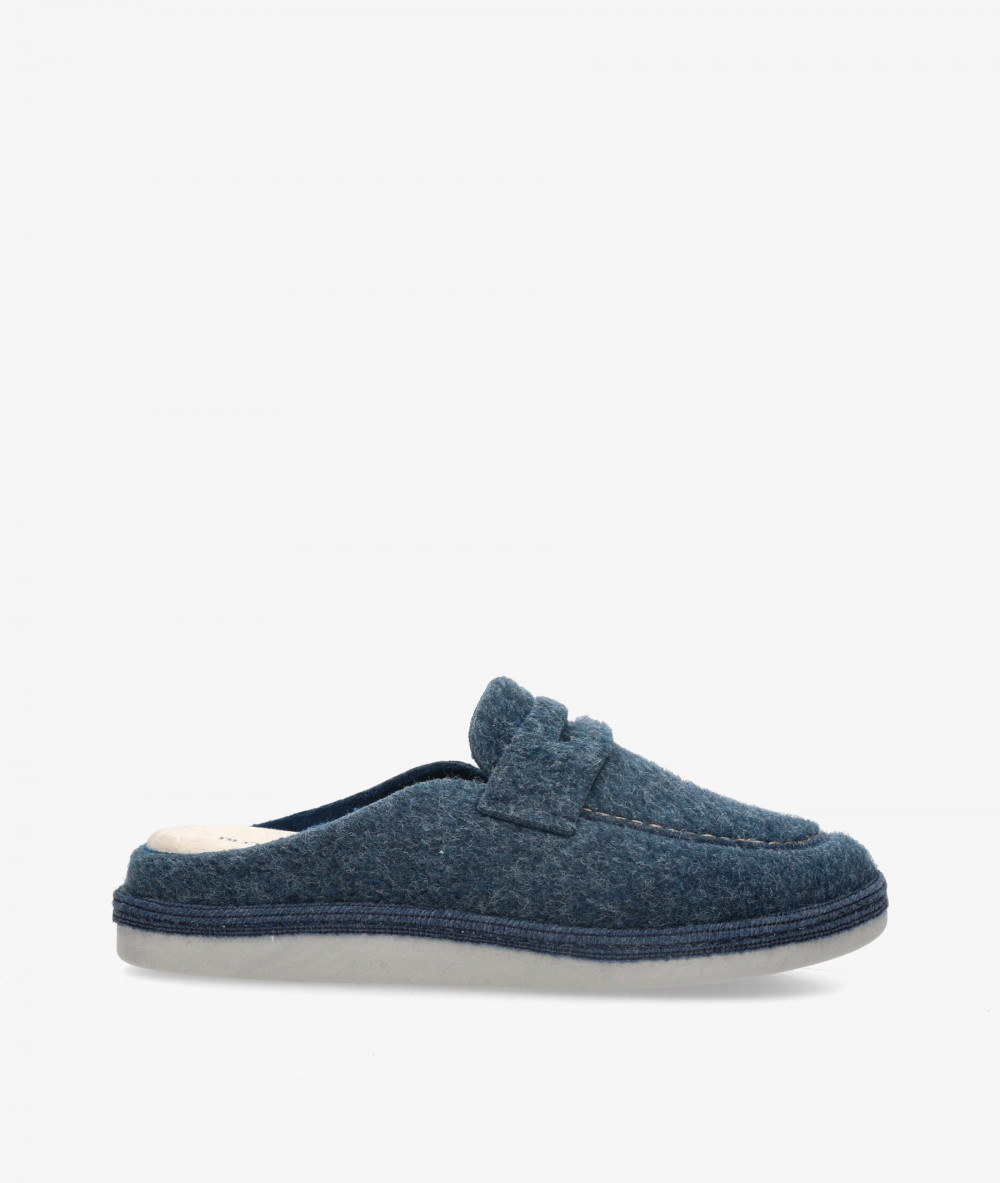 BLOOM Clog shoes 61L-000 in navy blue