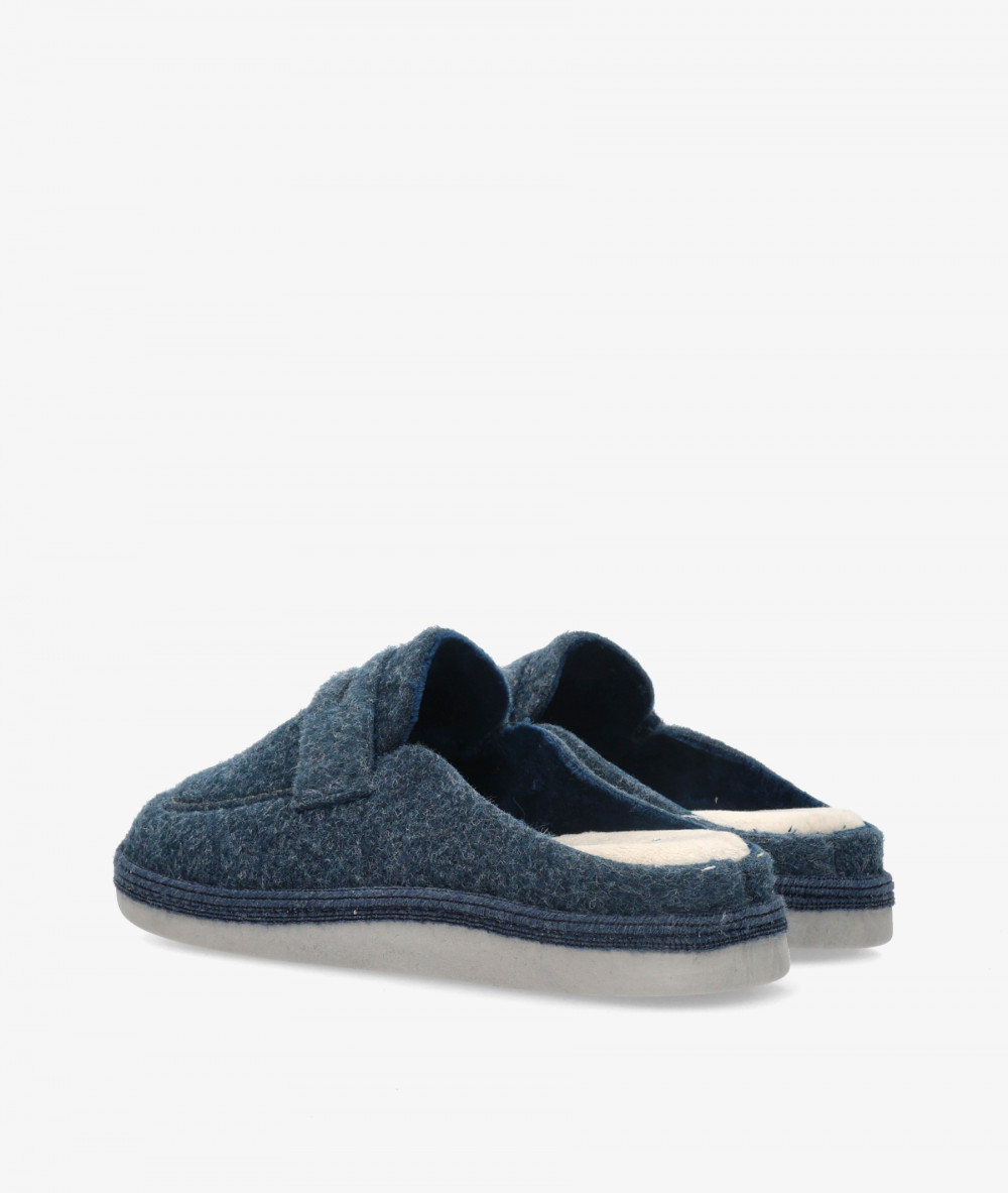 BLOOM Clog shoes 61L-000 in navy blue