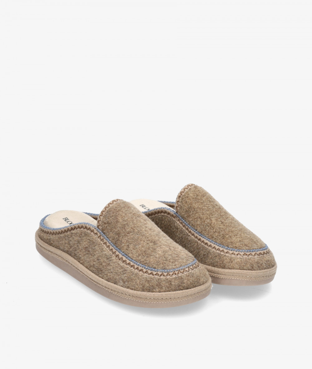 BLOOM Clog shoes 66N-000 in taupe