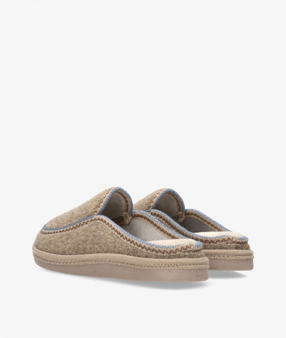 BLOOM Clog shoes 66N-000 in taupe