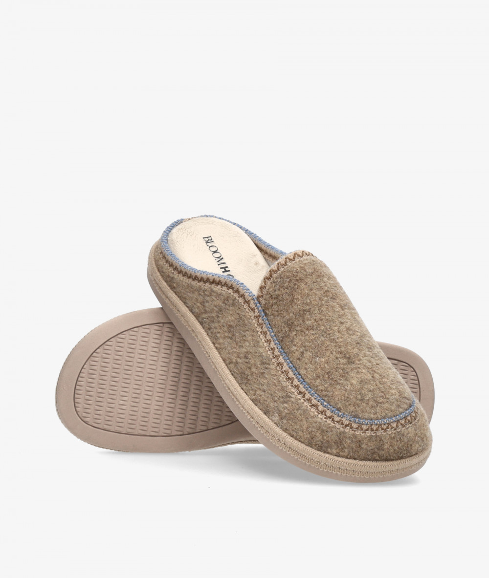 BLOOM Clog shoes 66N-000 in taupe