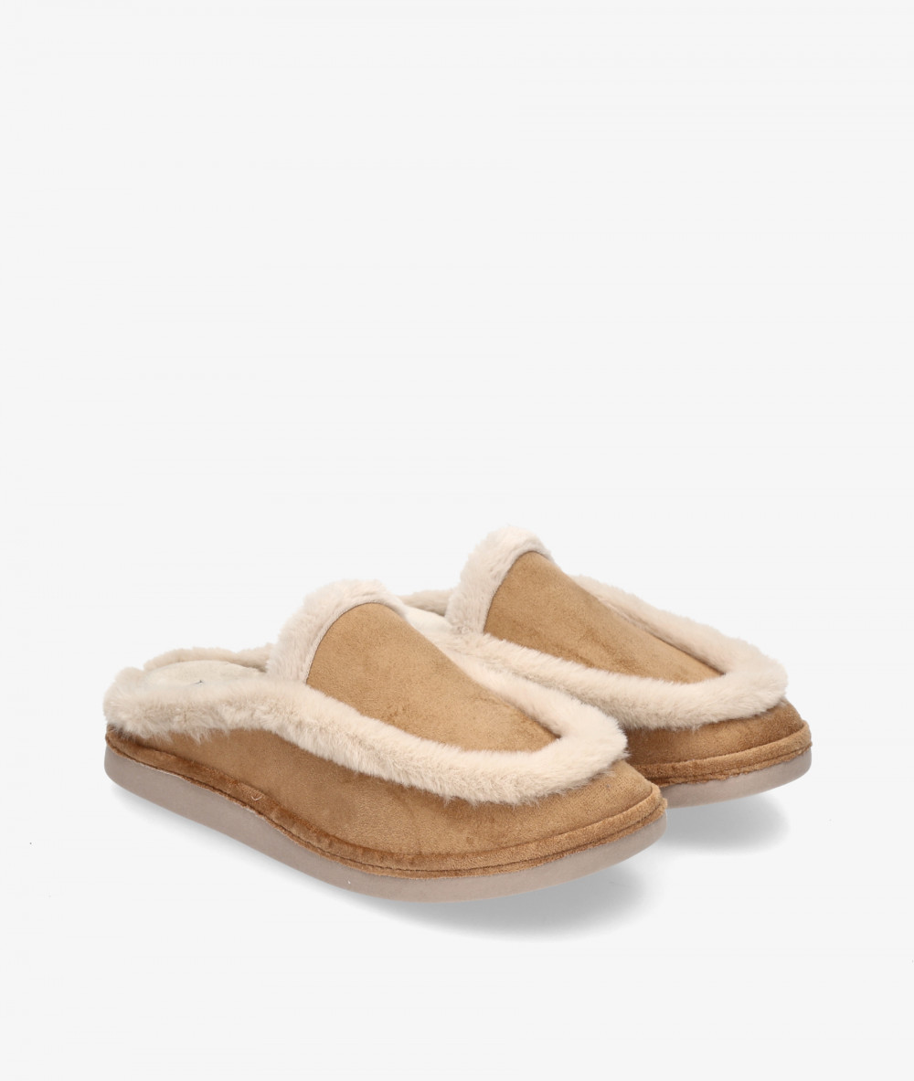 BLOOM Clog shoes 75B-028 in camel