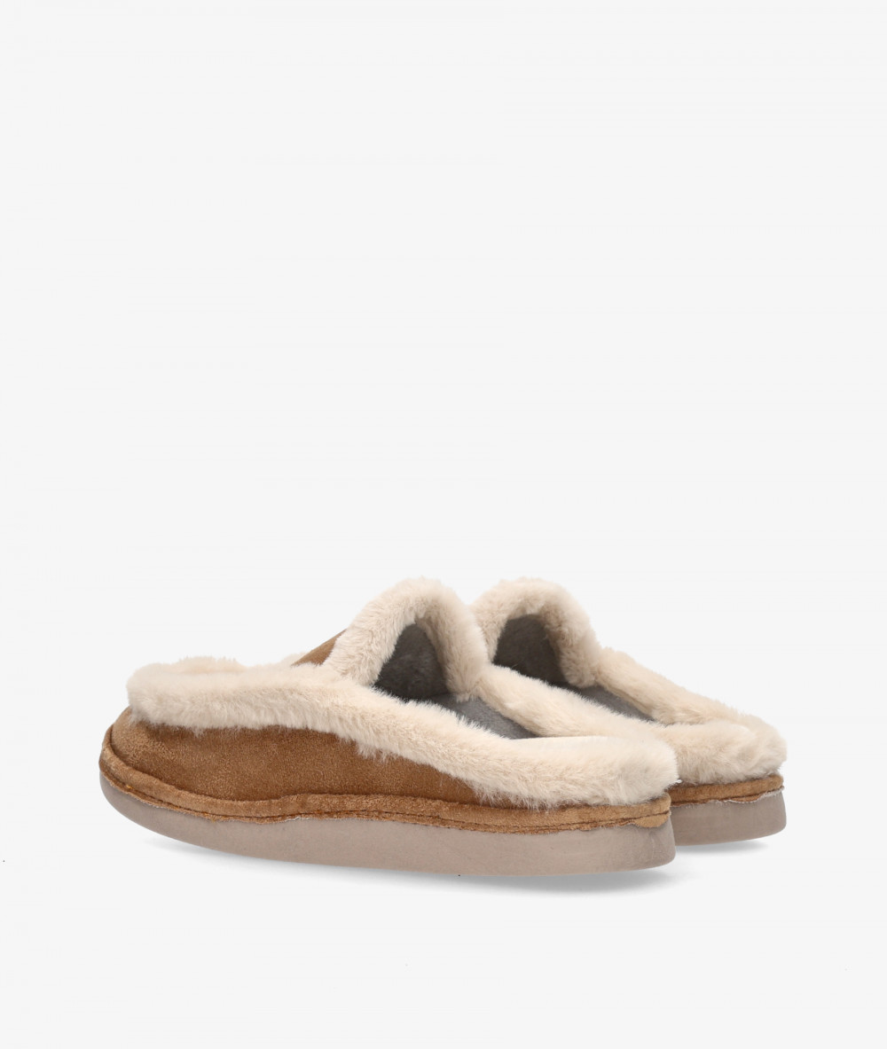 BLOOM Clog shoes 75B-028 in camel