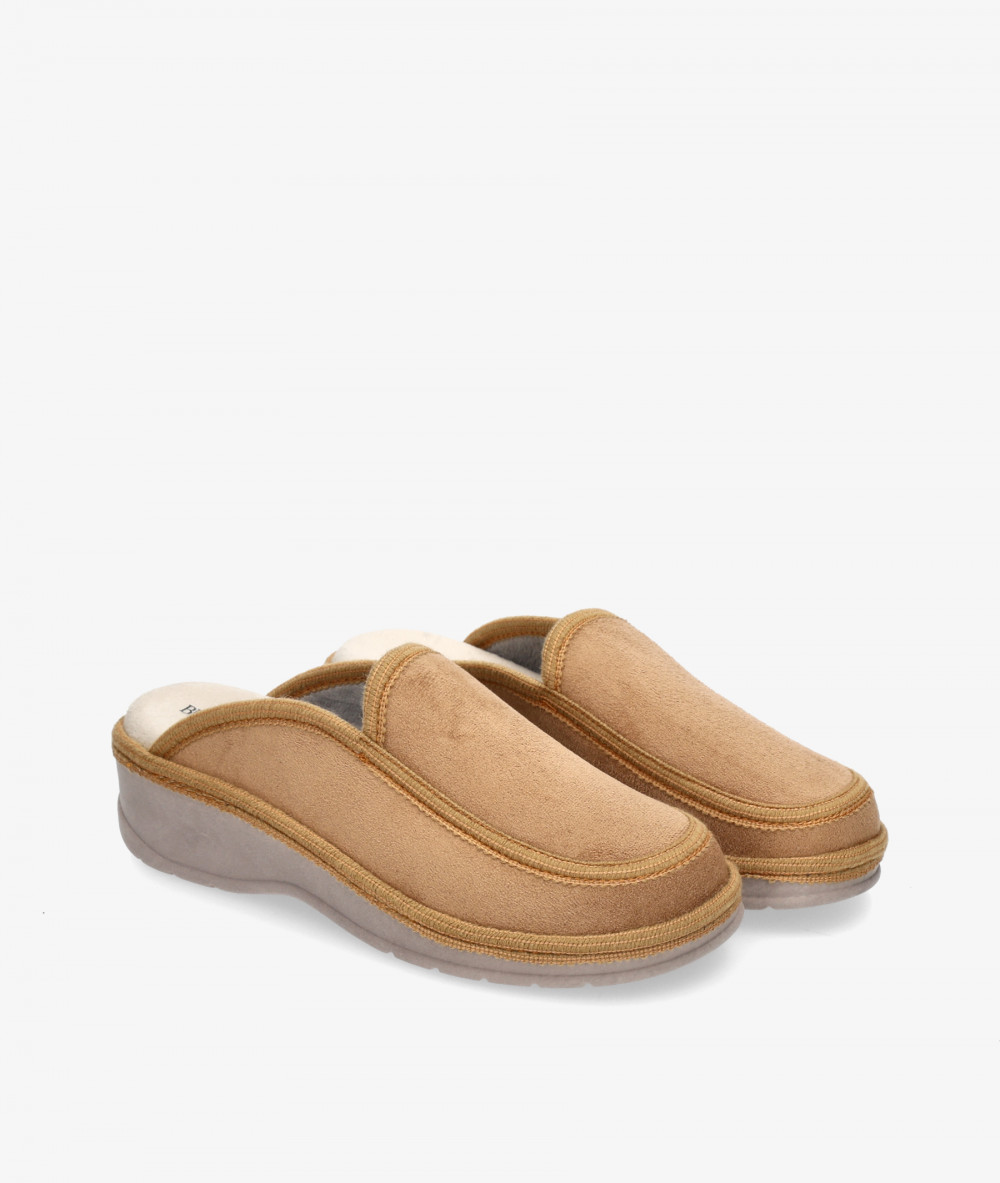 BLOOM Clog shoes 64L-000 in camel