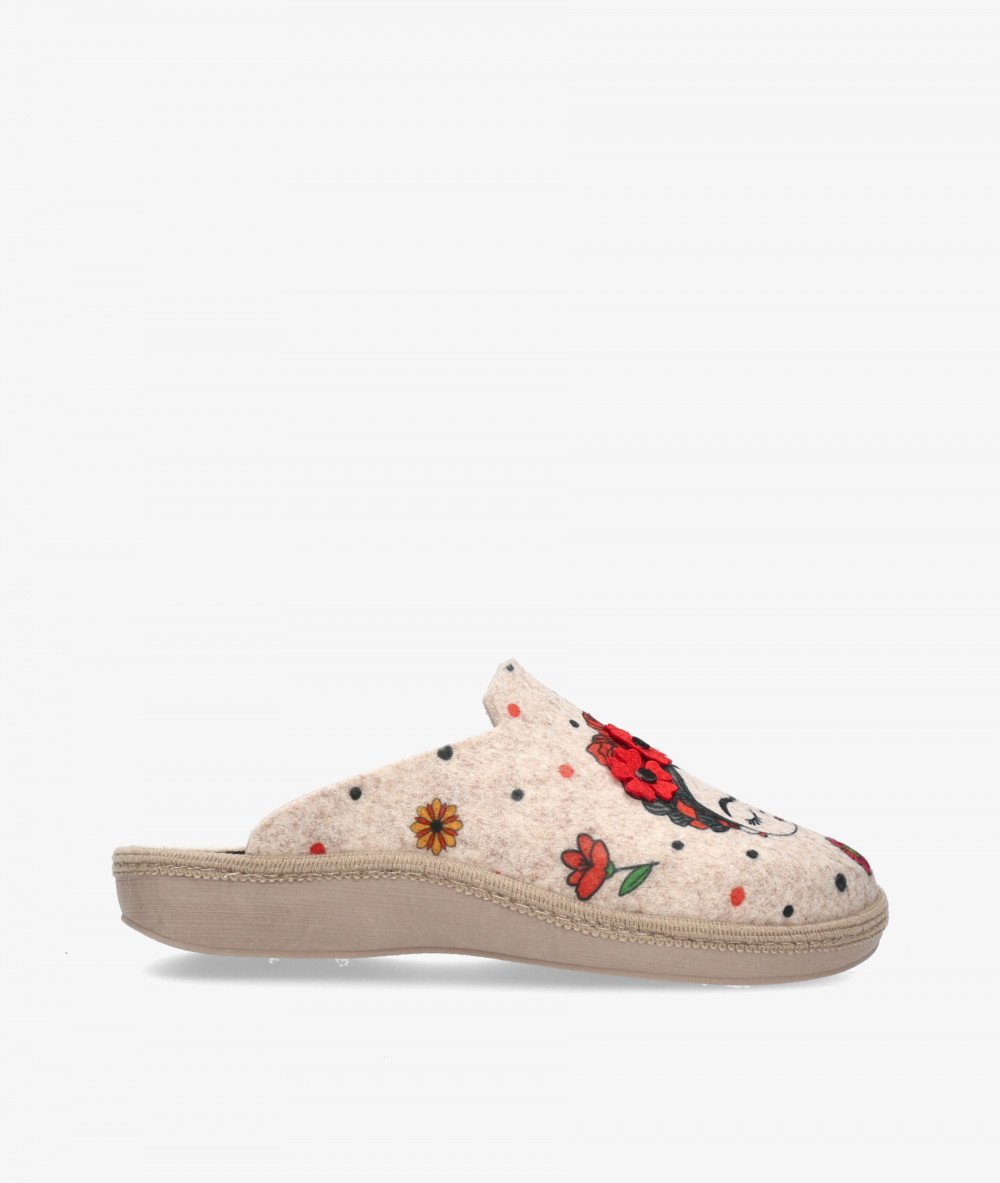 BLOOM Chinela 76T-610 in beige