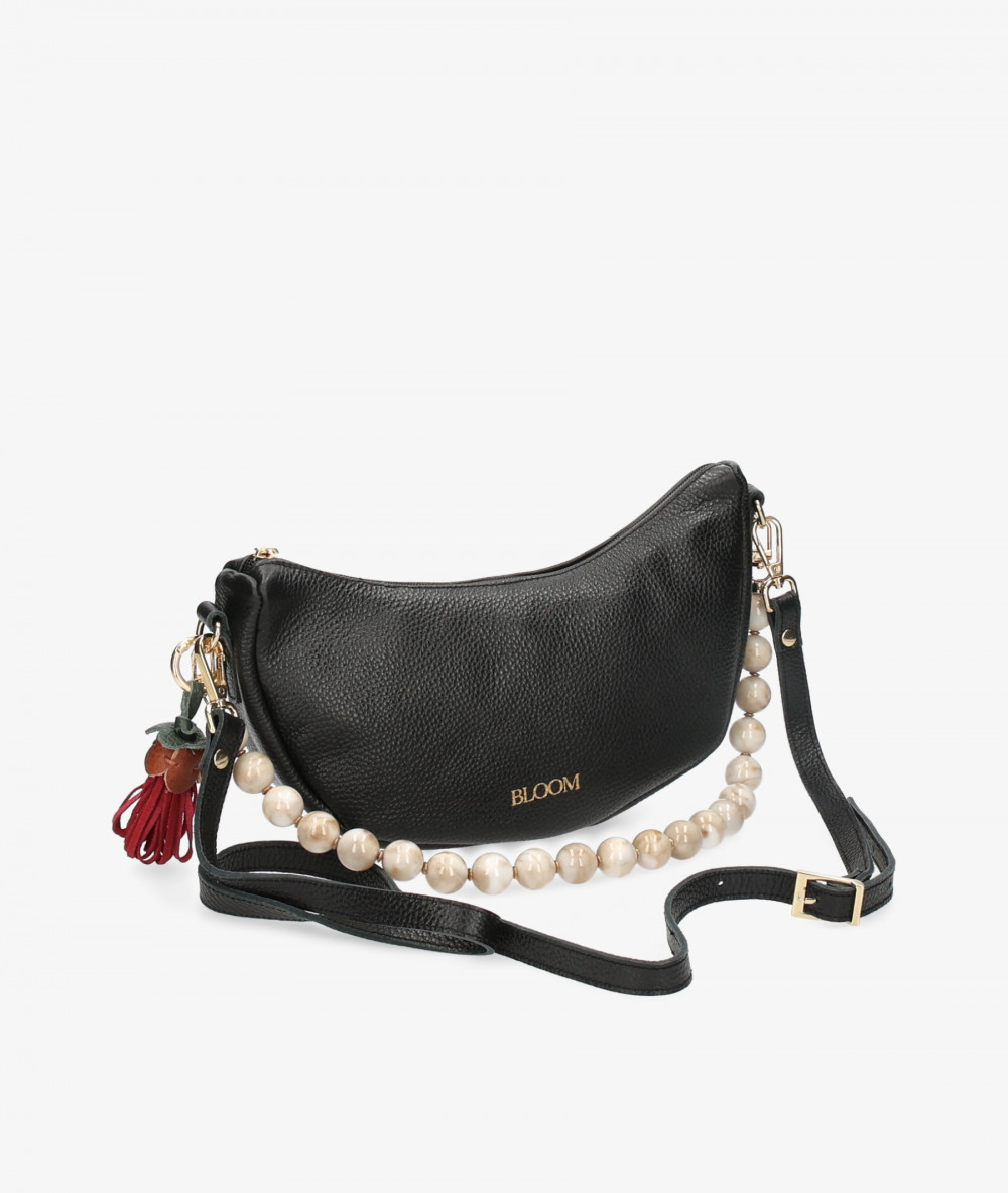 Bolso de piel BLOOM BAGUETTE en negro
