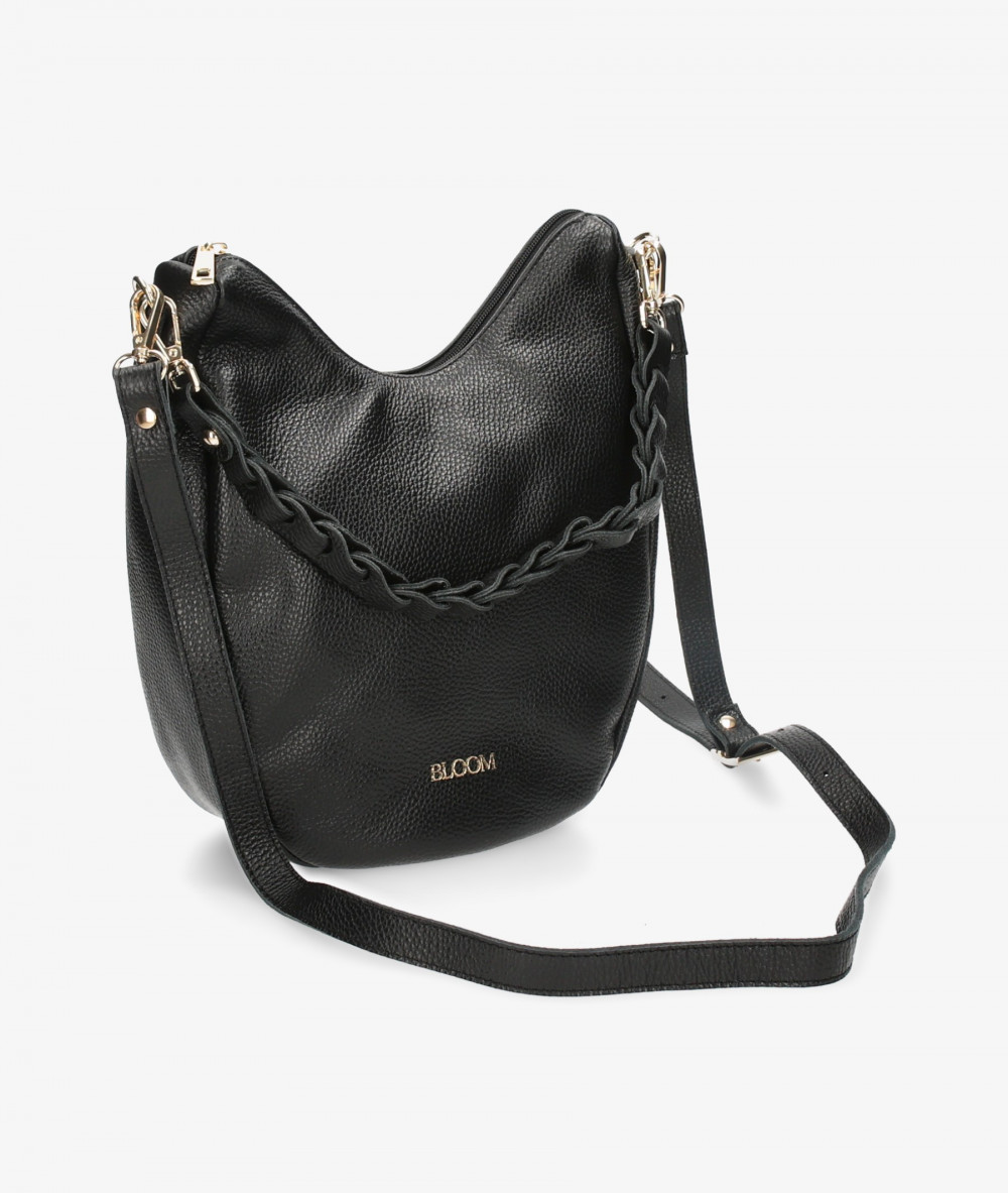 Bolso de piel BLOOM BLOOM SMILE en negro