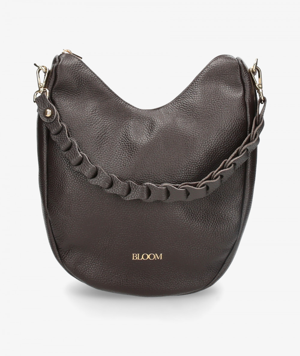 Bolso de piel BLOOM BLOOM SMILE en marrón