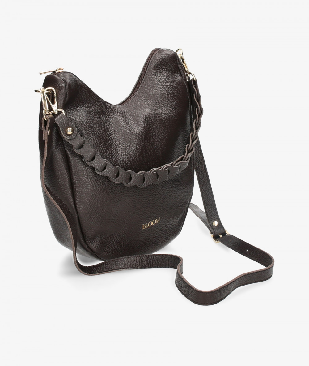 Bolso de piel BLOOM BLOOM SMILE en marrón