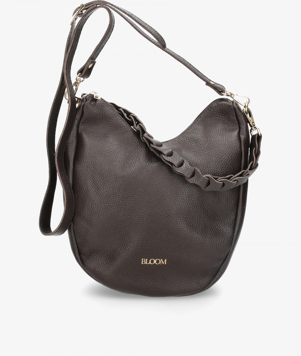 Bolso de piel BLOOM BLOOM SMILE en marrón