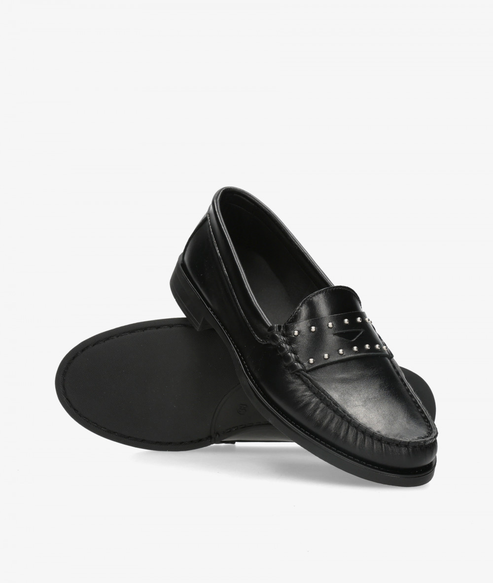 Mocasines BLOOM CHIARA en negro