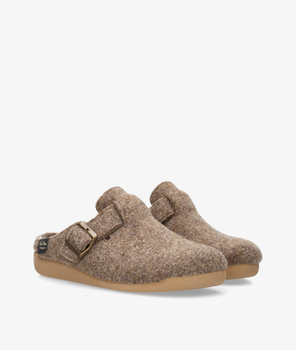 Toni Pons Clog shoes MIMA-FP in taupe