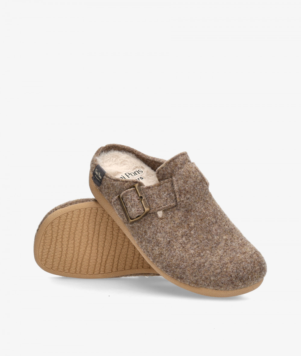 Toni Pons Clog shoes MIMA-FP in taupe