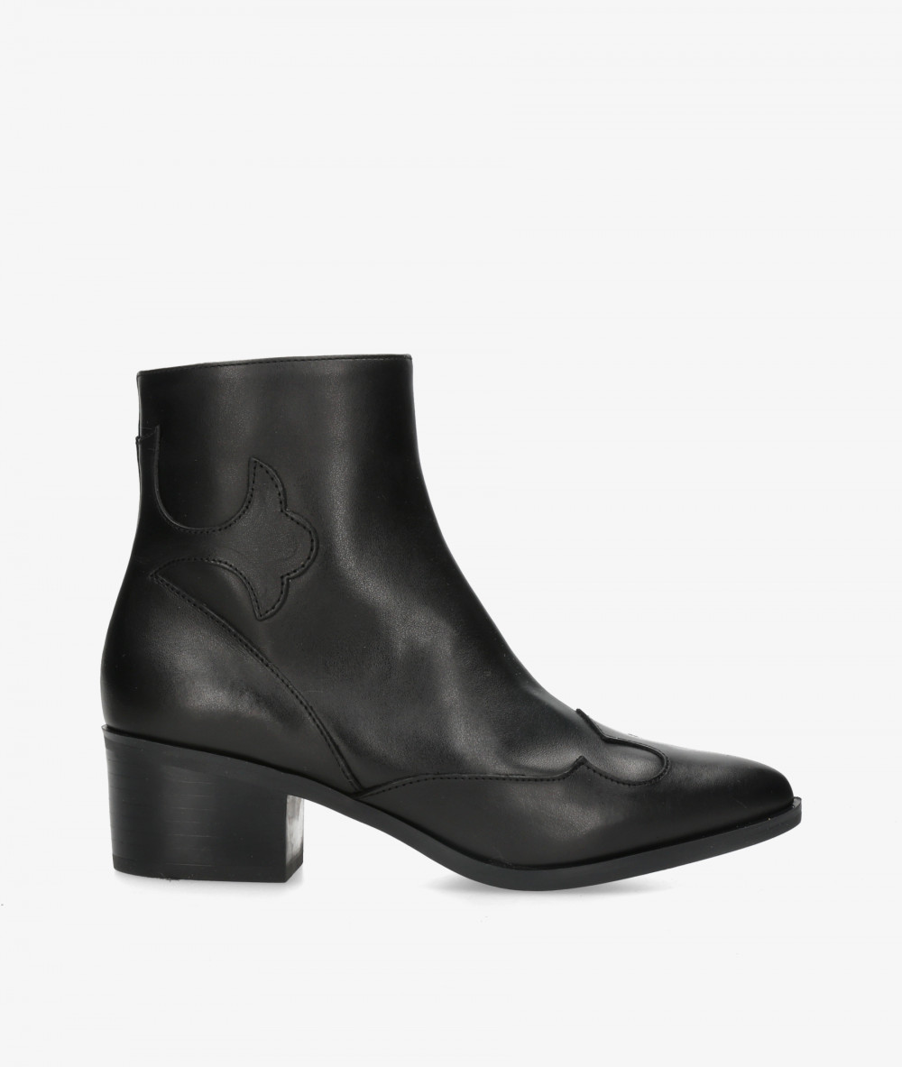 Botines BLOOM  39522 en negro