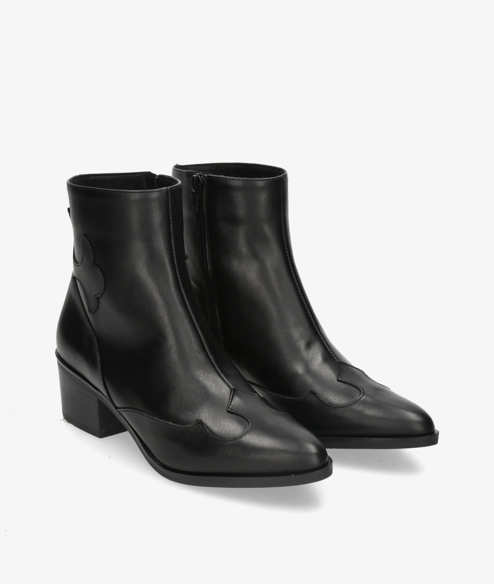 Botines BLOOM  39522 en negro