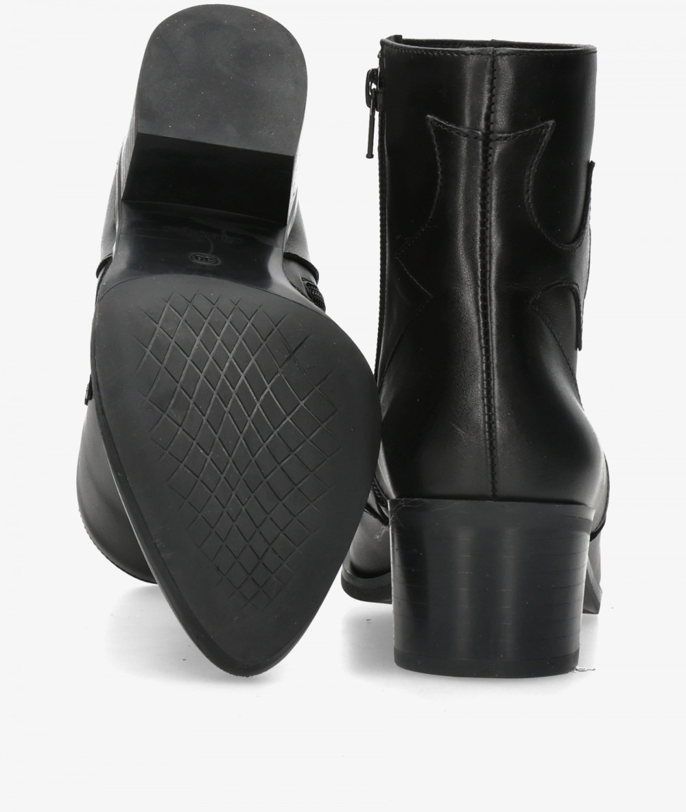 Botines BLOOM  39522 en negro