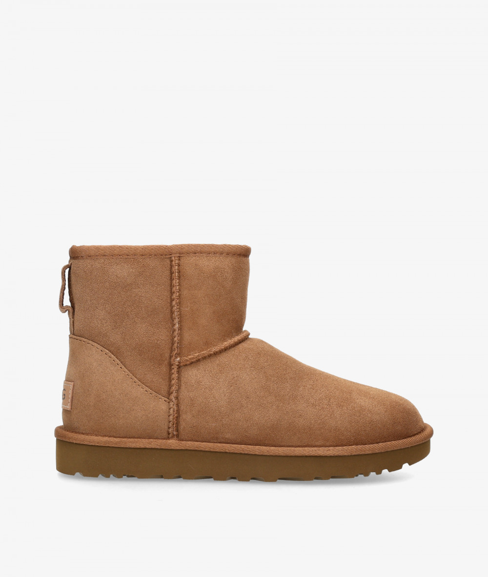 UGG Ankle boots  CLASSIC MINI II in leather split suede