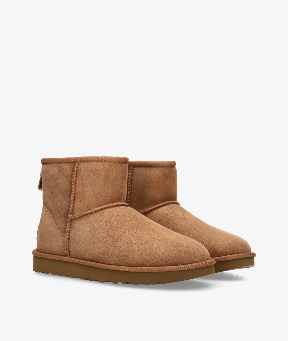 UGG Ankle boots  CLASSIC MINI II in leather split suede