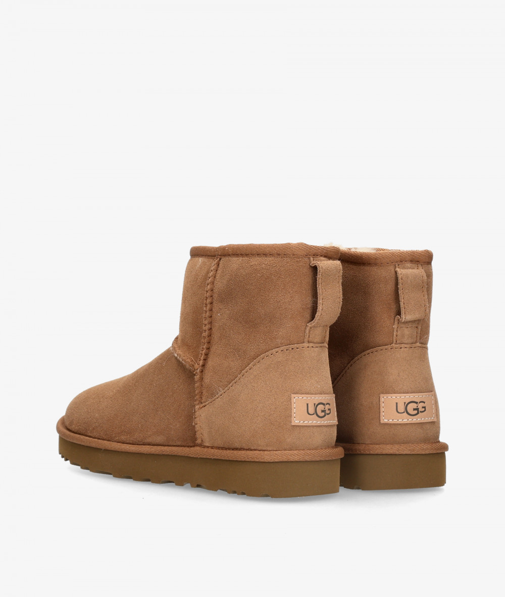 UGG Ankle boots  CLASSIC MINI II in leather split suede