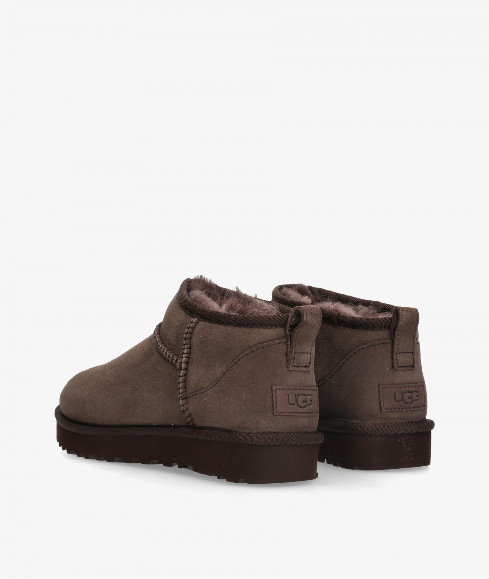 UGG Ankle boots  CLASSIC ULTRA MINI  in brown suede