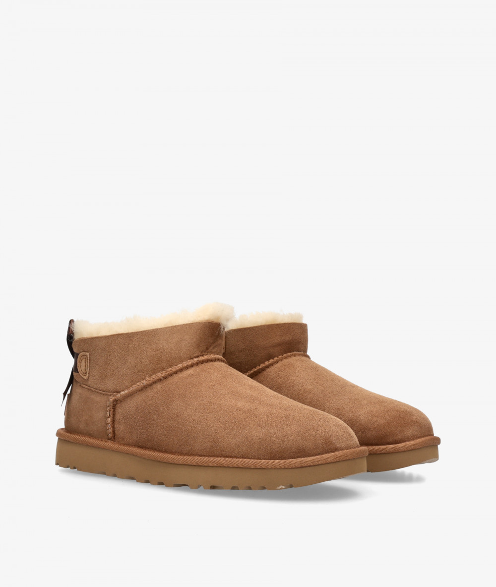 UGG Ankle boots  ULTRA MINI BAILEY BOW in leather