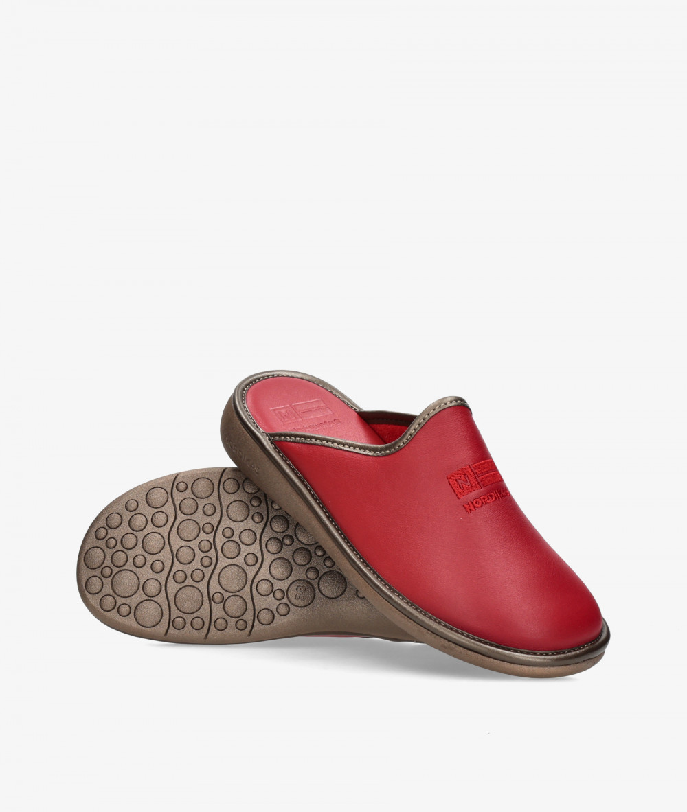 Nordikas Chinela 281-O/8F in red 
