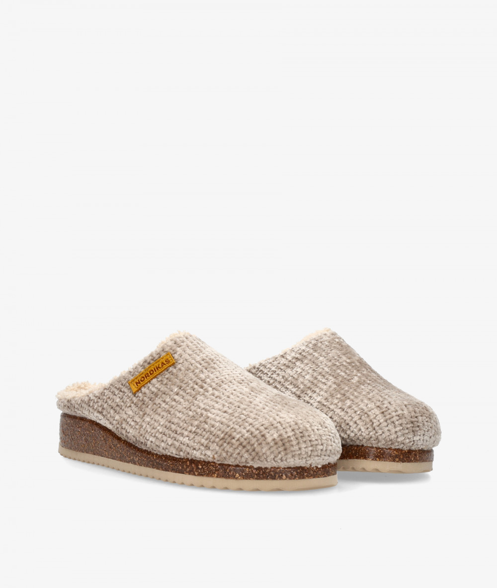 Nordikas Clog shoes 2243 in beige