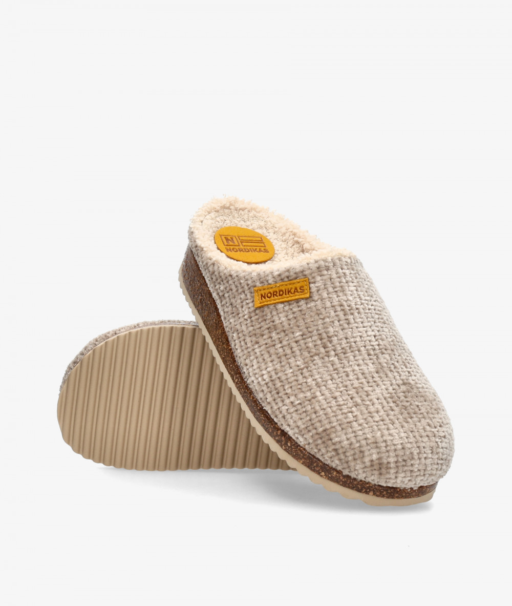 Nordikas Clog shoes 2243 in beige