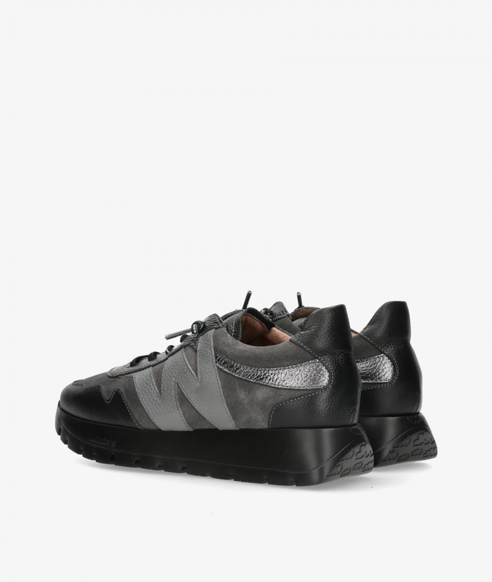 Wonders Sneakers  A-24110 in black