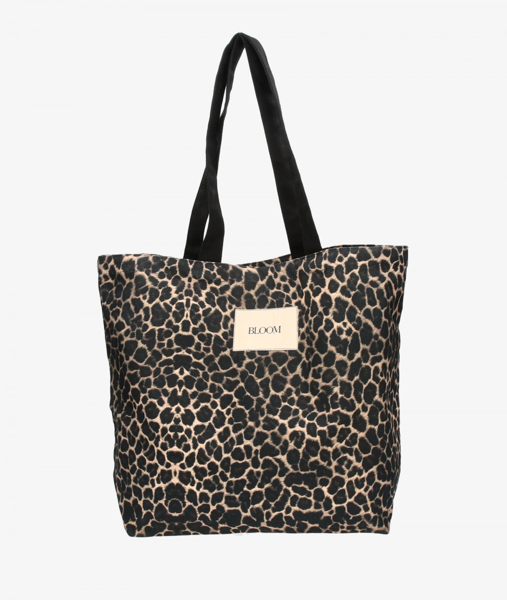 TOTE BAG BLOOM LEOPARD TOTE en leopardo 