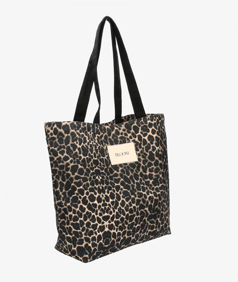 TOTE BAG BLOOM LEOPARD TOTE en leopardo 