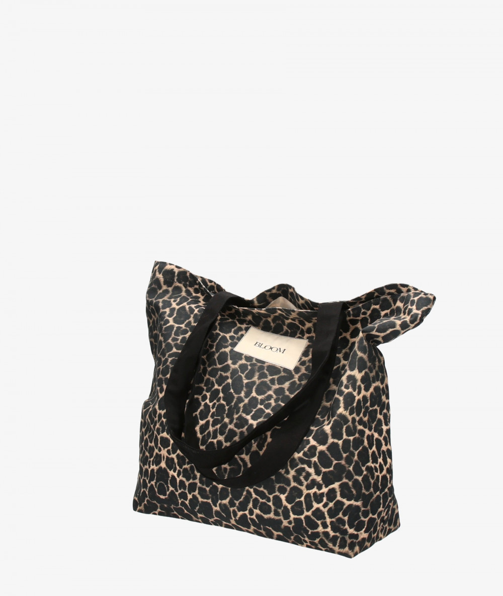 TOTE BAG BLOOM LEOPARD TOTE en leopardo 