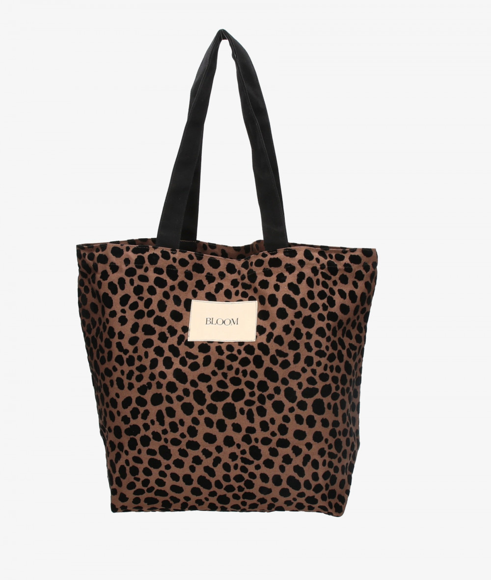 TOTE BAG BLOOM GUEPARDO TOTE en marrón